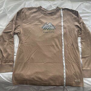 Life Is Good Graphic Men's Crusher Tee Sz LG